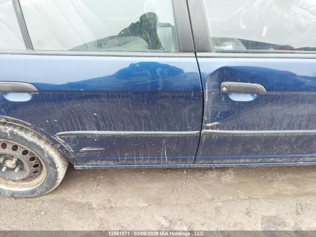 12561571 :رقم المزاد ، 2HGES16365H011192 vin ، 2005 Honda Civic Dx Vp مزاد بيع