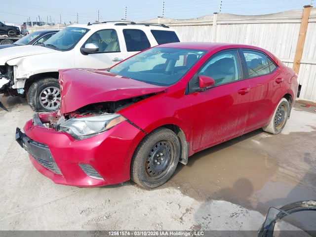 12561574 :رقم المزاد ، 2T1BURHE0FC352849 vin ، 2015 Toyota Corolla Le مزاد بيع