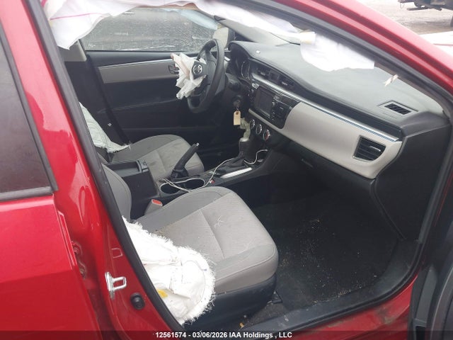 12561574 :رقم المزاد ، 2T1BURHE0FC352849 vin ، 2015 Toyota Corolla Le مزاد بيع