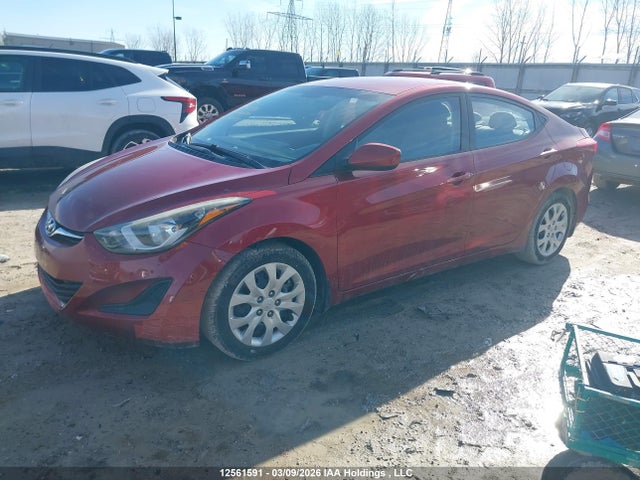 12561591 :رقم المزاد ، 5NPDH4AE2EH502773 vin ، 2014 Hyundai Elantra مزاد بيع