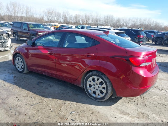 12561591 :رقم المزاد ، 5NPDH4AE2EH502773 vin ، 2014 Hyundai Elantra مزاد بيع