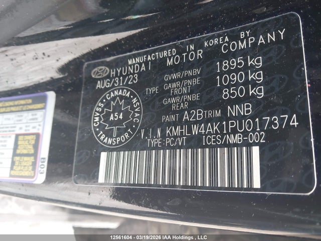 Продаж на аукціоні авто 2023 Hyundai Elantra N Dct, vin: KMHLW4AK1PU017374, номер лоту: 12561604