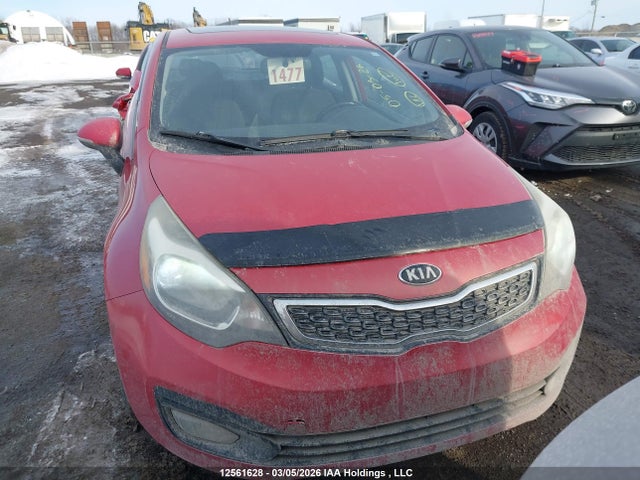 12561628 :رقم المزاد ، KNADN4A34E6347190 vin ، 2014 Kia Rio مزاد بيع