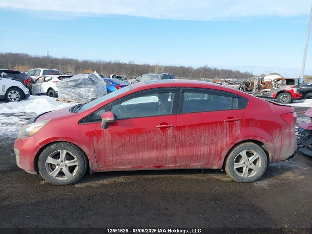 12561628 :رقم المزاد ، KNADN4A34E6347190 vin ، 2014 Kia Rio مزاد بيع