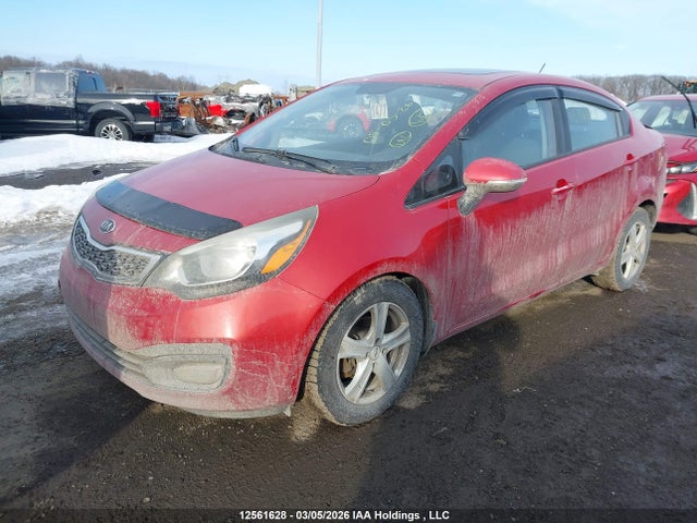 12561628 :رقم المزاد ، KNADN4A34E6347190 vin ، 2014 Kia Rio مزاد بيع