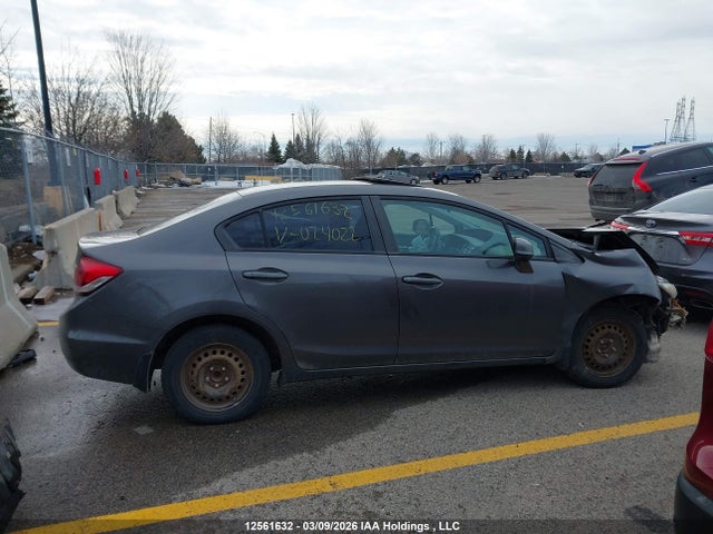 Продаж на аукціоні авто 2013 Honda Civic Lx, vin: 2HGFB2F5XDH024022, номер лоту: 12561632
