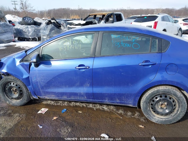 2014 Kia Rio Ex მანქანა იყიდება აუქციონზე, vin: KNADN4A37E6394469, აუქციონის ნომერი: 12561670