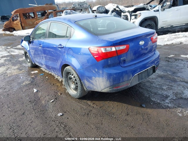 2014 Kia Rio Ex მანქანა იყიდება აუქციონზე, vin: KNADN4A37E6394469, აუქციონის ნომერი: 12561670