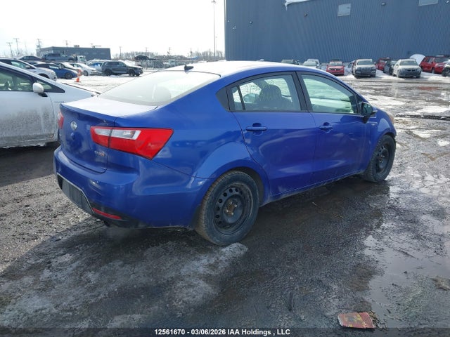 2014 Kia Rio Ex მანქანა იყიდება აუქციონზე, vin: KNADN4A37E6394469, აუქციონის ნომერი: 12561670