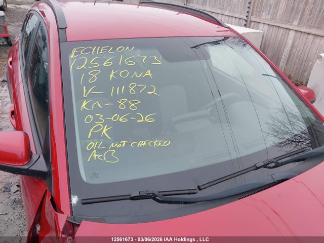 Продажа на аукционе авто 2018 Hyundai Kona Sel, vin: KM8K22AA2JU111872, номер лота: 12561673