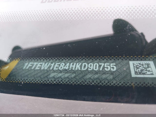 Aukcja sprzedaży 2017 Ford F150 Supercrew, vin: 1FTEW1E84HKD90755, numer aukcji: 12561724