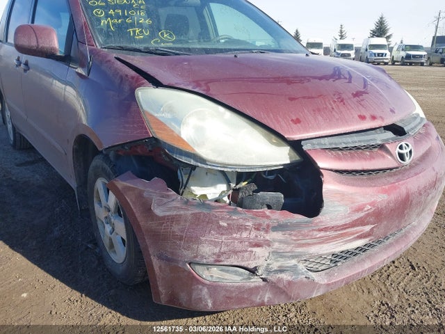 12561735 :رقم المزاد ، 5TDZA23C06S491018 vin ، 2006 Toyota Sienna Ce/le مزاد بيع