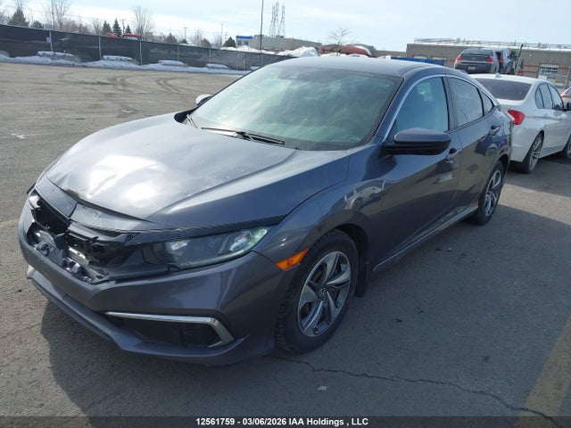 12561759 :رقم المزاد ، 2HGFC2F57KH010850 vin ، 2019 Honda Civic Lx مزاد بيع