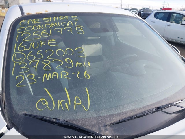 Продажа на аукционе авто 2016 Nissan Juke Nismo/sl/sv, vin: JN8AF5MV5GT652003, номер лота: 12561779