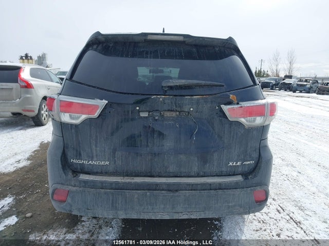 Aukcja sprzedaży 2014 Toyota Highlander Xle, vin: 5TDJKRFH7ES038121, numer aukcji: 12561781