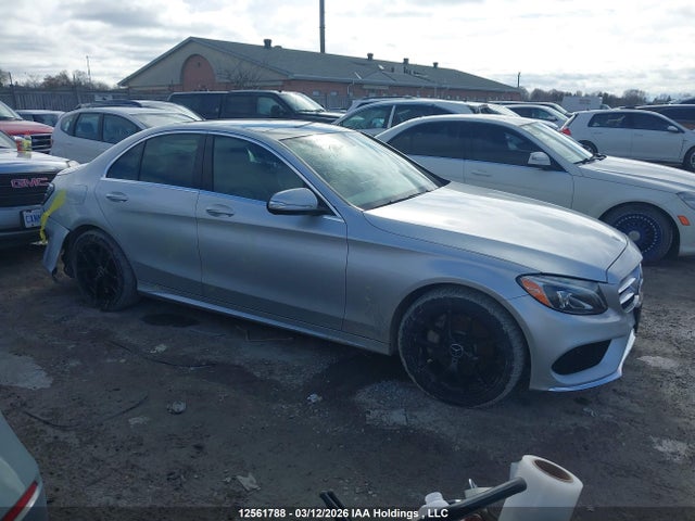 12561788 :رقم المزاد ، 55SWF4KB3FU029418 vin ، 2015 Mercedes-benz C 300 4matic مزاد بيع