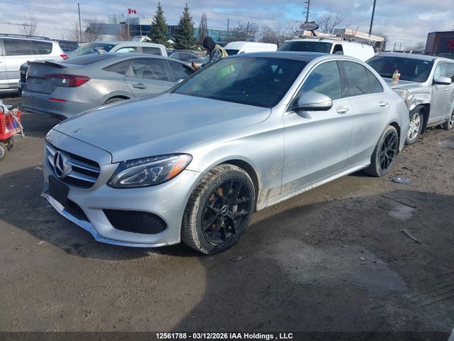 12561788 :رقم المزاد ، 55SWF4KB3FU029418 vin ، 2015 Mercedes-benz C 300 4matic مزاد بيع