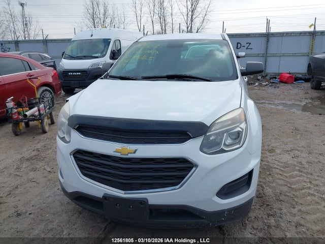 12561805 :رقم المزاد ، 2GNFLEEK0G6126165 vin ، 2016 Chevrolet Equinox Ls مزاد بيع