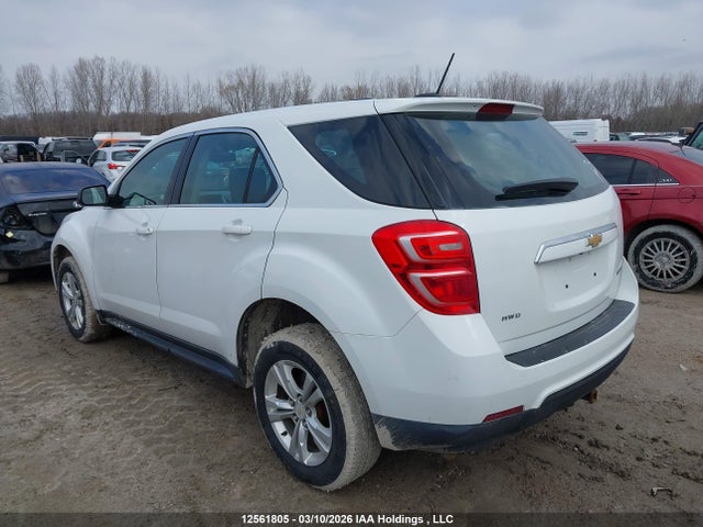 12561805 :رقم المزاد ، 2GNFLEEK0G6126165 vin ، 2016 Chevrolet Equinox Ls مزاد بيع