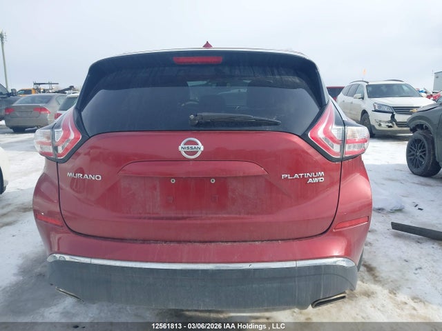 5N1AZ2MH6FN231613 Nissan Murano Platinum/sl/sv