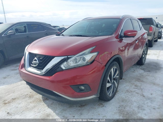 5N1AZ2MH6FN231613 Nissan Murano Platinum/sl/sv