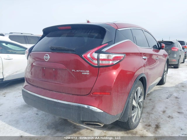 5N1AZ2MH6FN231613 Nissan Murano Platinum/sl/sv