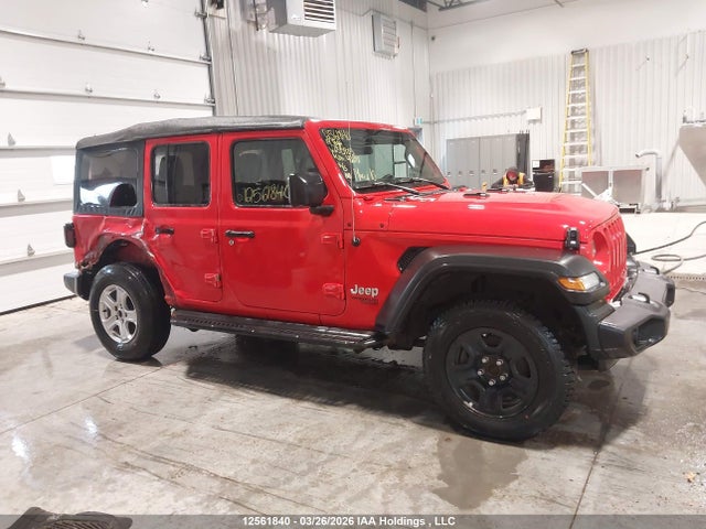 1C4HJXDN6KW650983 Jeep Wrangler Unlimited Sport