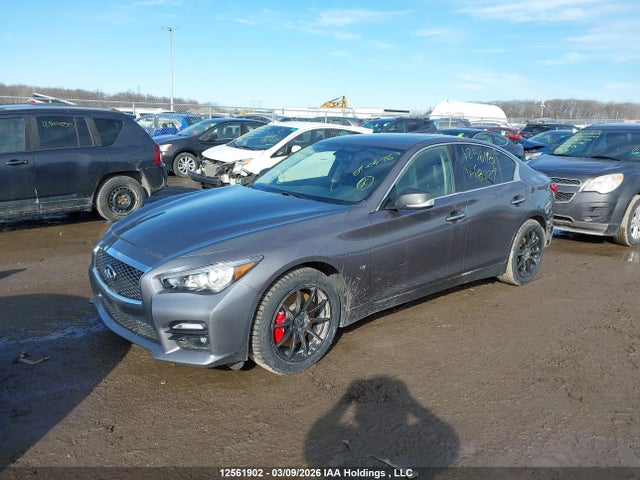 Продаж на аукціоні авто 2014 Infiniti Q50 Premium/sport, vin: JN1BV7AR2EM680227, номер лоту: 12561902