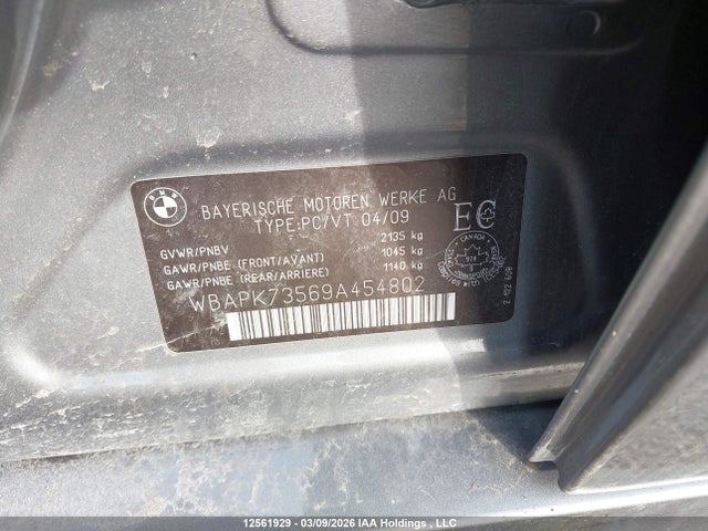 Aukcja sprzedaży 2009 Bmw 328 Xi, vin: WBAPK73569A454802, numer aukcji: 12561929