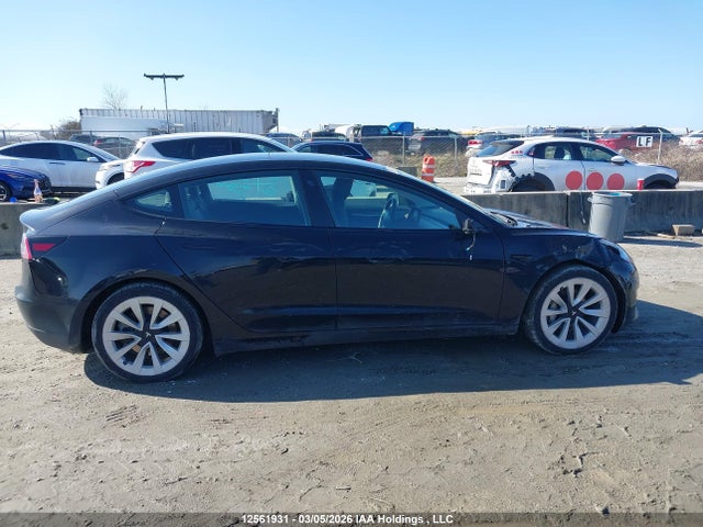 Aukcja sprzedaży 2022 Tesla Model 3, vin: 5YJ3E1EB9NF298457, numer aukcji: 12561931
