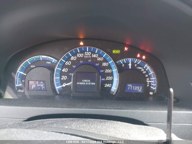 12561936 :رقم المزاد ، 4T1BD1FK9EU112304 vin ، 2014 Toyota Camry Hybrid Xle مزاد بيع