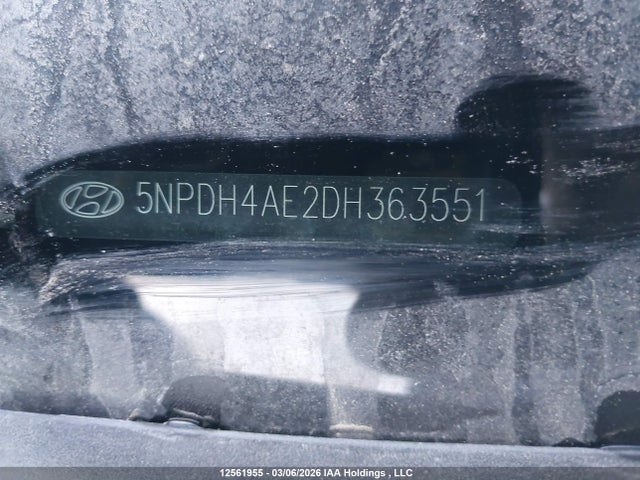 Продаж на аукціоні авто 2013 Hyundai Elantra L, vin: 5NPDH4AE2DH363551, номер лоту: 12561955