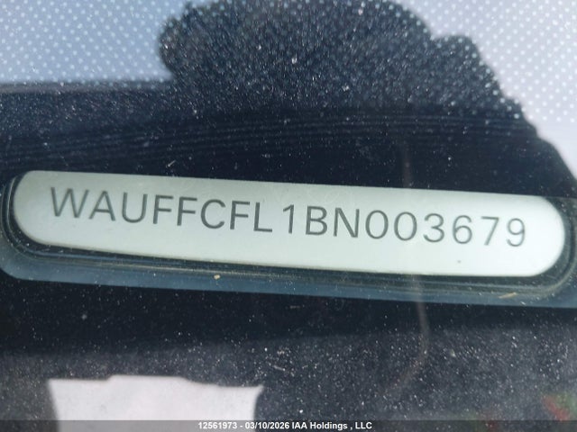 Aukcja sprzedaży 2011 Audi A4 Premium Plus, vin: WAUFFCFL1BN003679, numer aukcji: 12561973