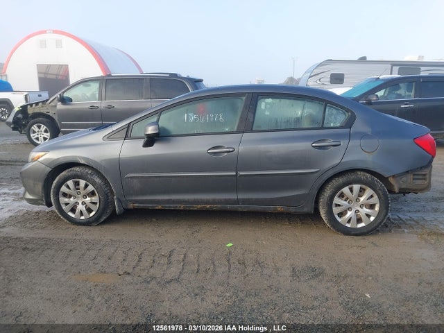 2012 Honda Civic Lx მანქანა იყიდება აუქციონზე, vin: 2HGFB2F41CH100376, აუქციონის ნომერი: 12561978