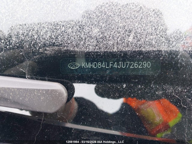 KMHD84LF4JU726290 Hyundai Elantra Sel/value/limited