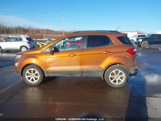 12562040 :رقم المزاد ، MAJ3P1TE3JC166802 vin ، 2018 Ford Ecosport Se مزاد بيع