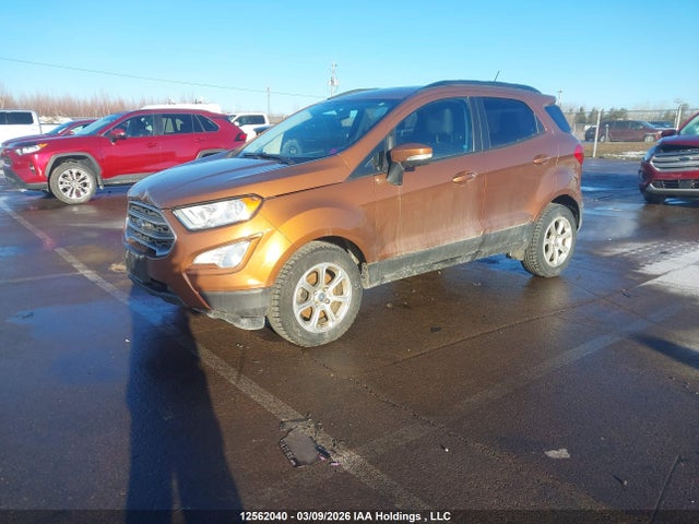 12562040 :رقم المزاد ، MAJ3P1TE3JC166802 vin ، 2018 Ford Ecosport Se مزاد بيع