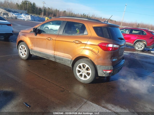 12562040 :رقم المزاد ، MAJ3P1TE3JC166802 vin ، 2018 Ford Ecosport Se مزاد بيع