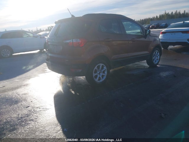 12562040 :رقم المزاد ، MAJ3P1TE3JC166802 vin ، 2018 Ford Ecosport Se مزاد بيع