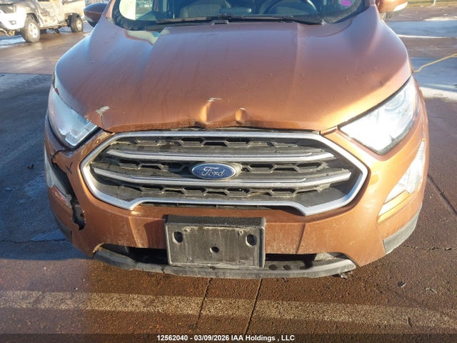 12562040 :رقم المزاد ، MAJ3P1TE3JC166802 vin ، 2018 Ford Ecosport Se مزاد بيع