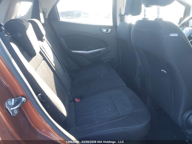 12562040 :رقم المزاد ، MAJ3P1TE3JC166802 vin ، 2018 Ford Ecosport Se مزاد بيع
