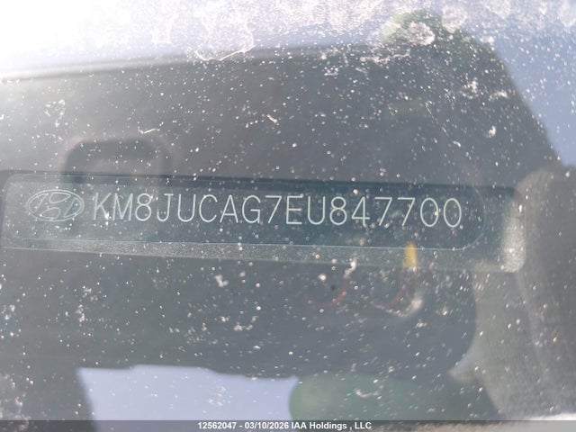 Продаж на аукціоні авто 2014 Hyundai Tucson Gls/limited/se, vin: KM8JUCAG7EU847700, номер лоту: 12562047