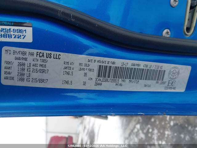 3C4NJDDB9JT255515 Jeep Compass Trailhawk