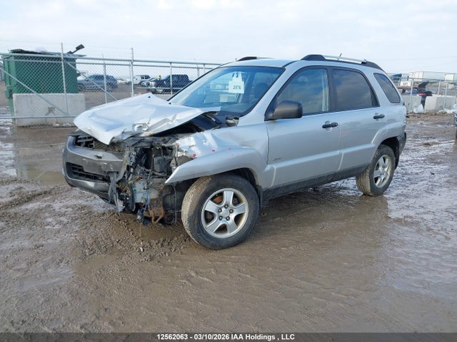12562063 :رقم المزاد ، KNDJE723677446127 vin ، 2007 Kia Sportage Ex/lx مزاد بيع