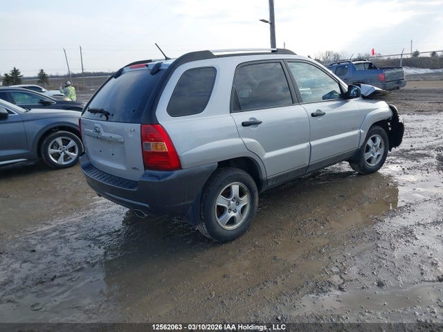 12562063 :رقم المزاد ، KNDJE723677446127 vin ، 2007 Kia Sportage Ex/lx مزاد بيع