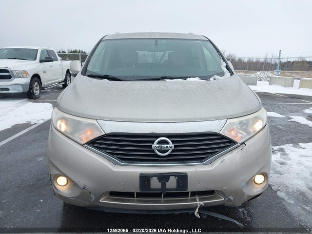 2013 Nissan Quest S/sv/sl/le მანქანა იყიდება აუქციონზე, vin: JN8AE2KP5D9068151, აუქციონის ნომერი: 12562065