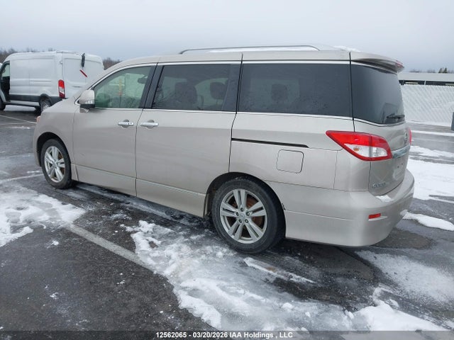 2013 Nissan Quest S/sv/sl/le მანქანა იყიდება აუქციონზე, vin: JN8AE2KP5D9068151, აუქციონის ნომერი: 12562065
