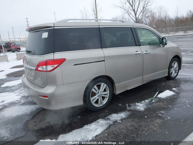 2013 Nissan Quest S/sv/sl/le მანქანა იყიდება აუქციონზე, vin: JN8AE2KP5D9068151, აუქციონის ნომერი: 12562065
