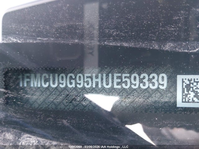 Ford ESCAPE SE 2017 1FMCU9G95HUE59339 Image 20