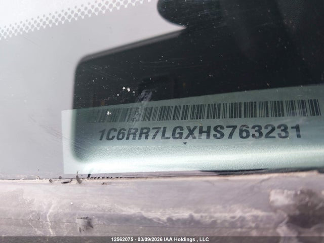 1C6RR7LGXHS763231 RAM 1500 Slt